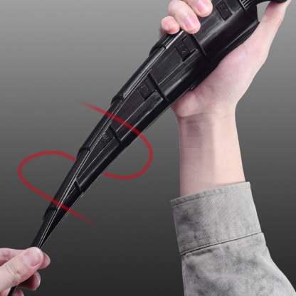 Retractable and adjustable bicycle mudguard set