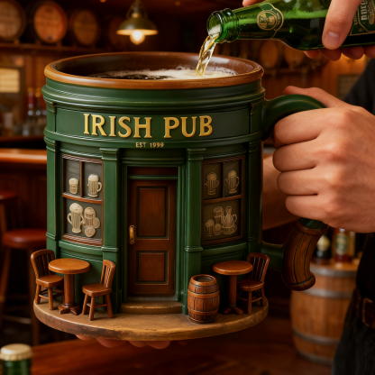 🍻Irish Pub 3D Mug