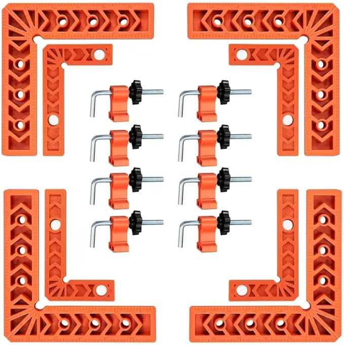 90 Degree Corner Clamp & Positioning Square Set