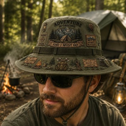 🌲Adventure Is Calling Tribute Boonie Hat