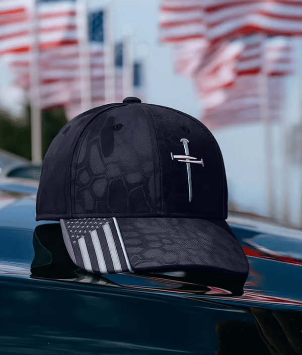 ✝️Adjustable Jesus 3 Nail Cross Hat🎁