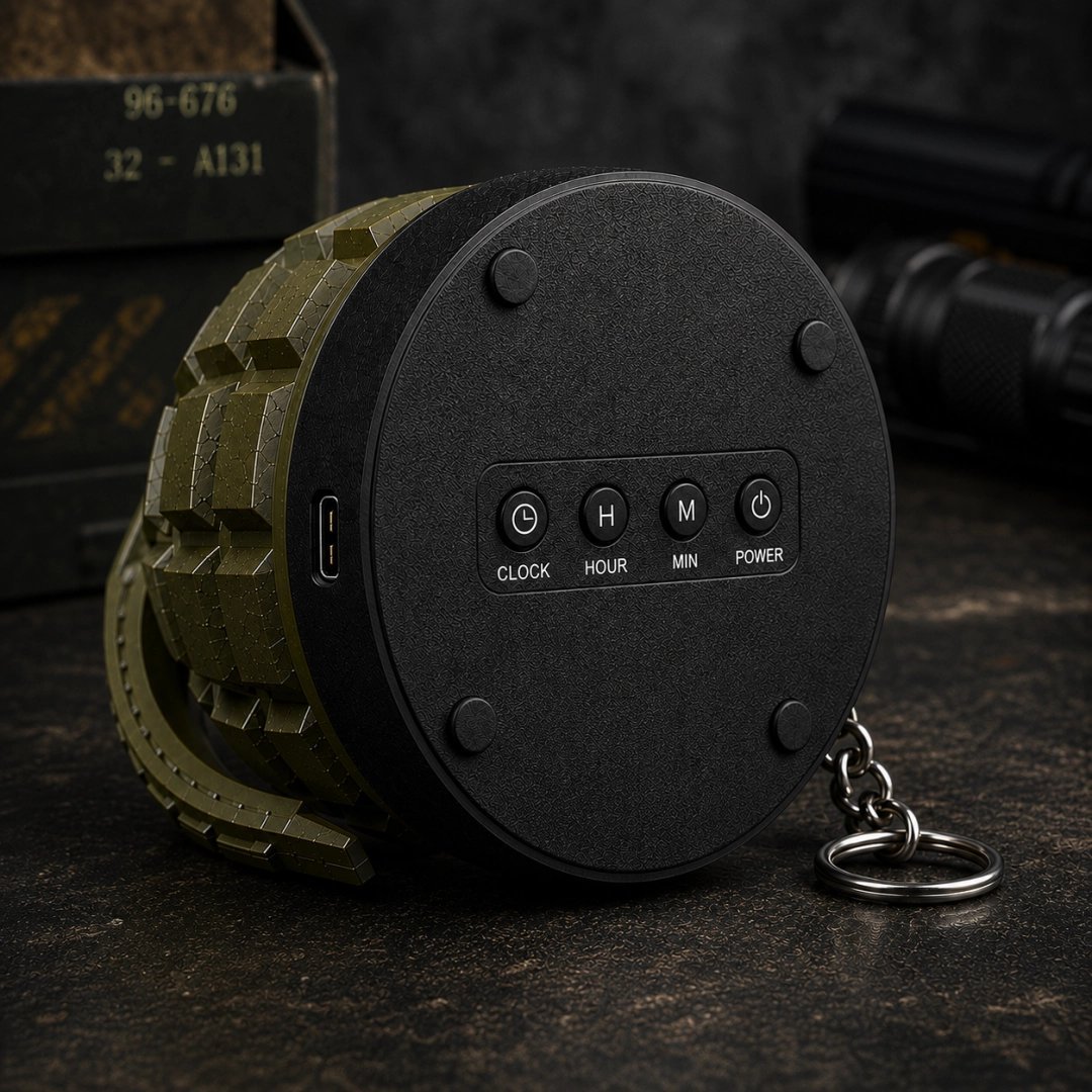 Tactical Grenade Alarm Clock