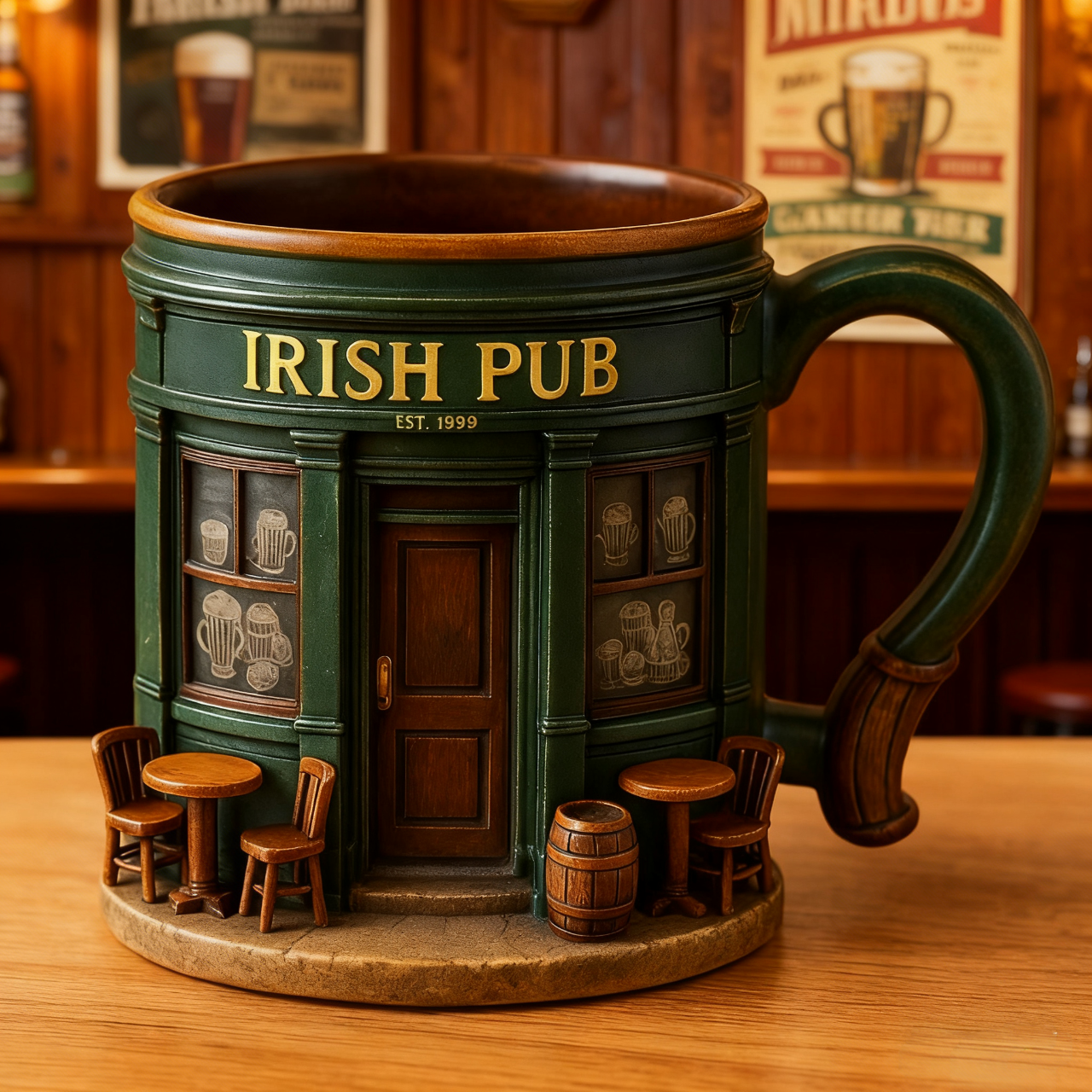 🍻Irish Pub 3D Mug