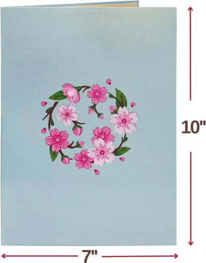 💌2-in-1 Gift & Décor for Every Moment🌸3D Flower Bouquet Pop Up Card