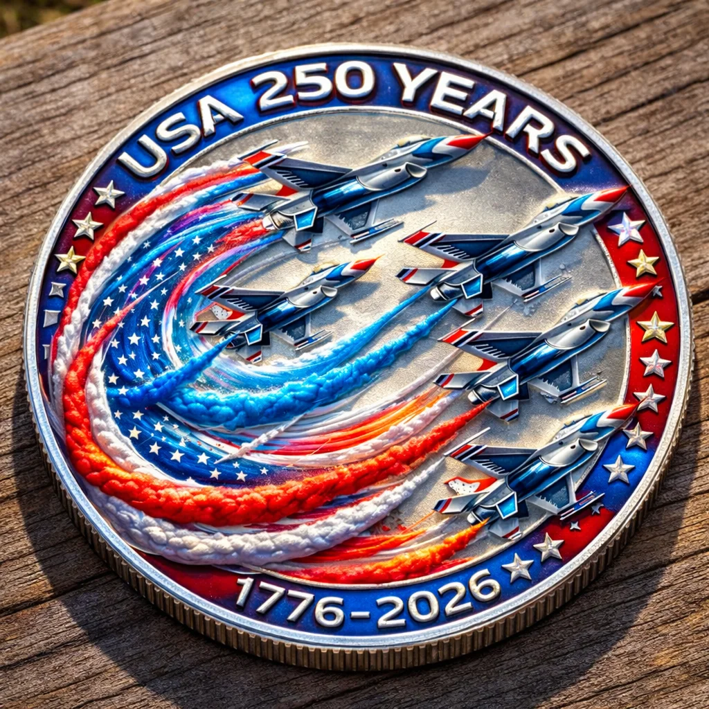🏆Flash Sale 50% OFF - ❤️💙🤍 U.S 250th Anniversary Commemorative Coin