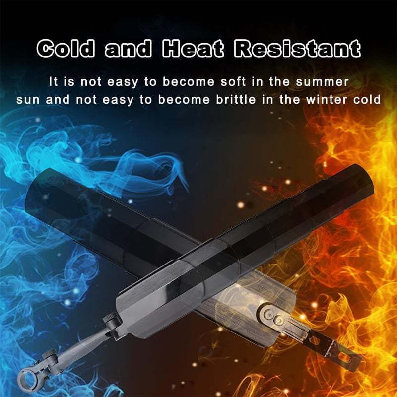 Retractable and adjustable bicycle mudguard set