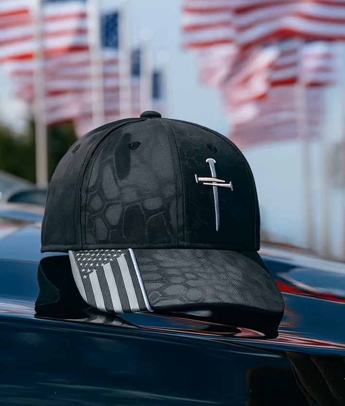 ✝️Adjustable Jesus 3 Nail Cross Hat🎁