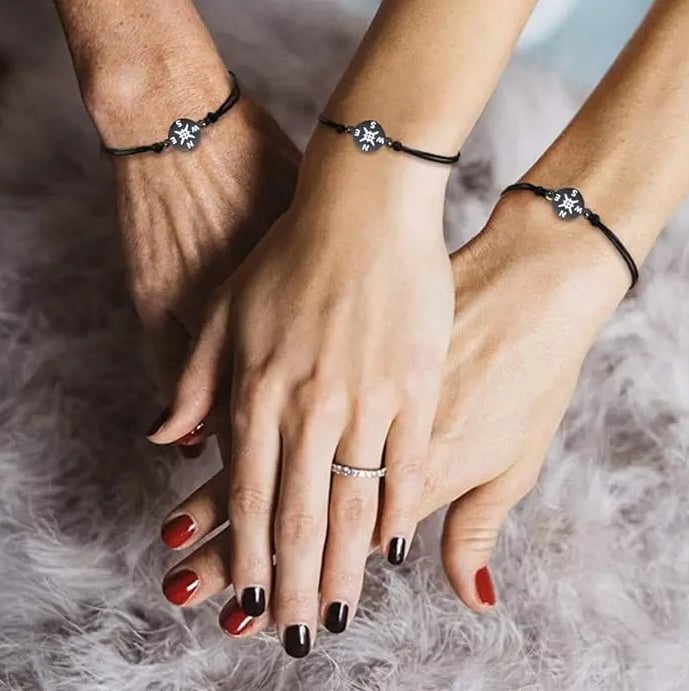 Graduation Compass Bracelet for Class of 2026