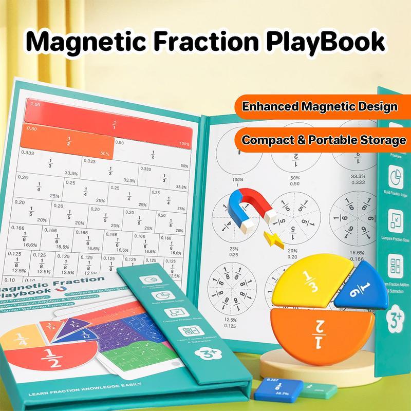 🔥Last Day 49% OFF 📚🧲Magnetic Fraction Demonstration Book