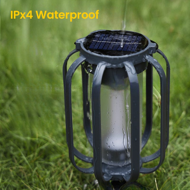 🌞2025 Summer Sale🔥Solar Lantern Outdoor Light with 4 Modes
