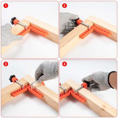 90 Degree Corner Clamp & Positioning Square Set
