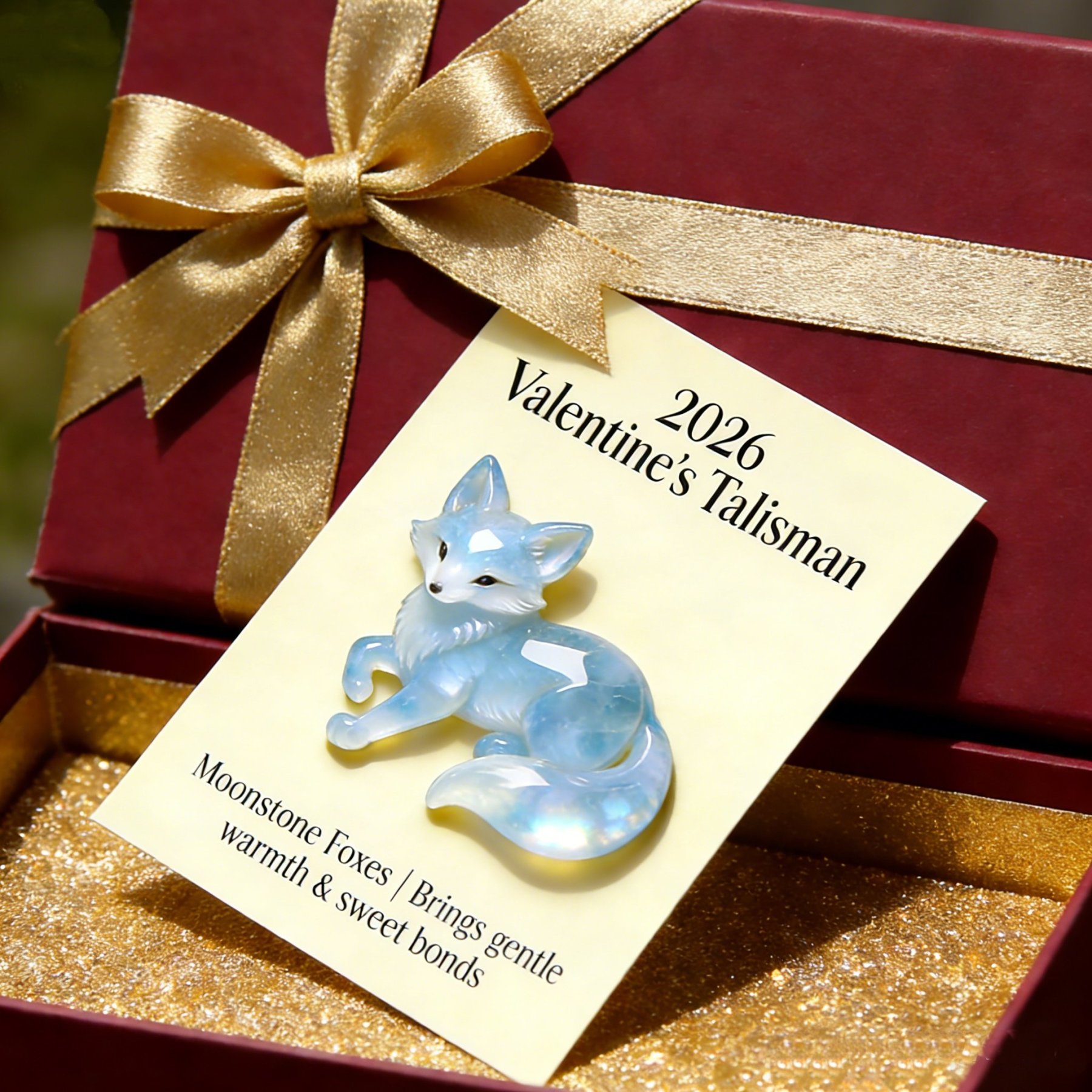 🌙🦊 2026 Valentine's Talisman: Fox — Symbol of Gentle Warmth & Sweet Bonds💎
