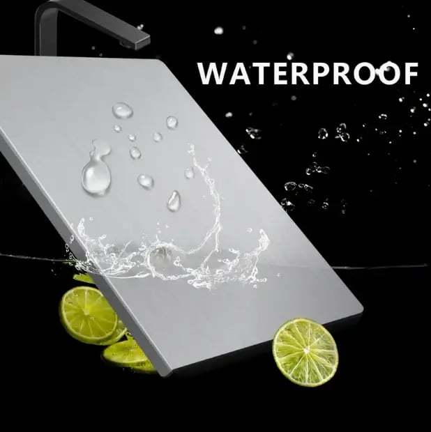 🔥 Premium Stainless Steel Chopping Board – Non-Slip, Durable, Hygienic Kitchen Cutting Board