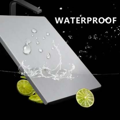 🔥 Premium Stainless Steel Chopping Board – Non-Slip, Durable, Hygienic Kitchen Cutting Board