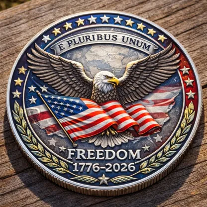 🏆Flash Sale 50% OFF - ❤️💙🤍 U.S 250th Anniversary Commemorative Coin