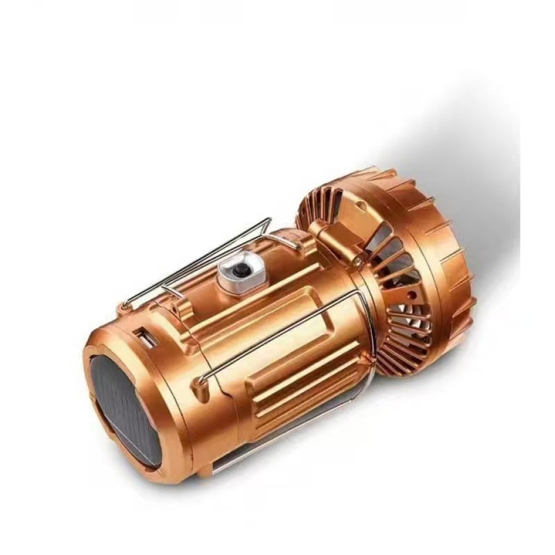 🏆Flash Sale⚡ 50K+ SOLD!💥🔥5-In-1 Portable LED Camping Lantern With Fan