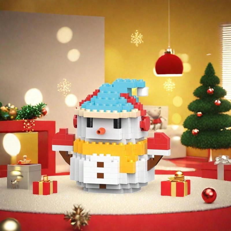 Christmas Building Blocks 6 Pack Set