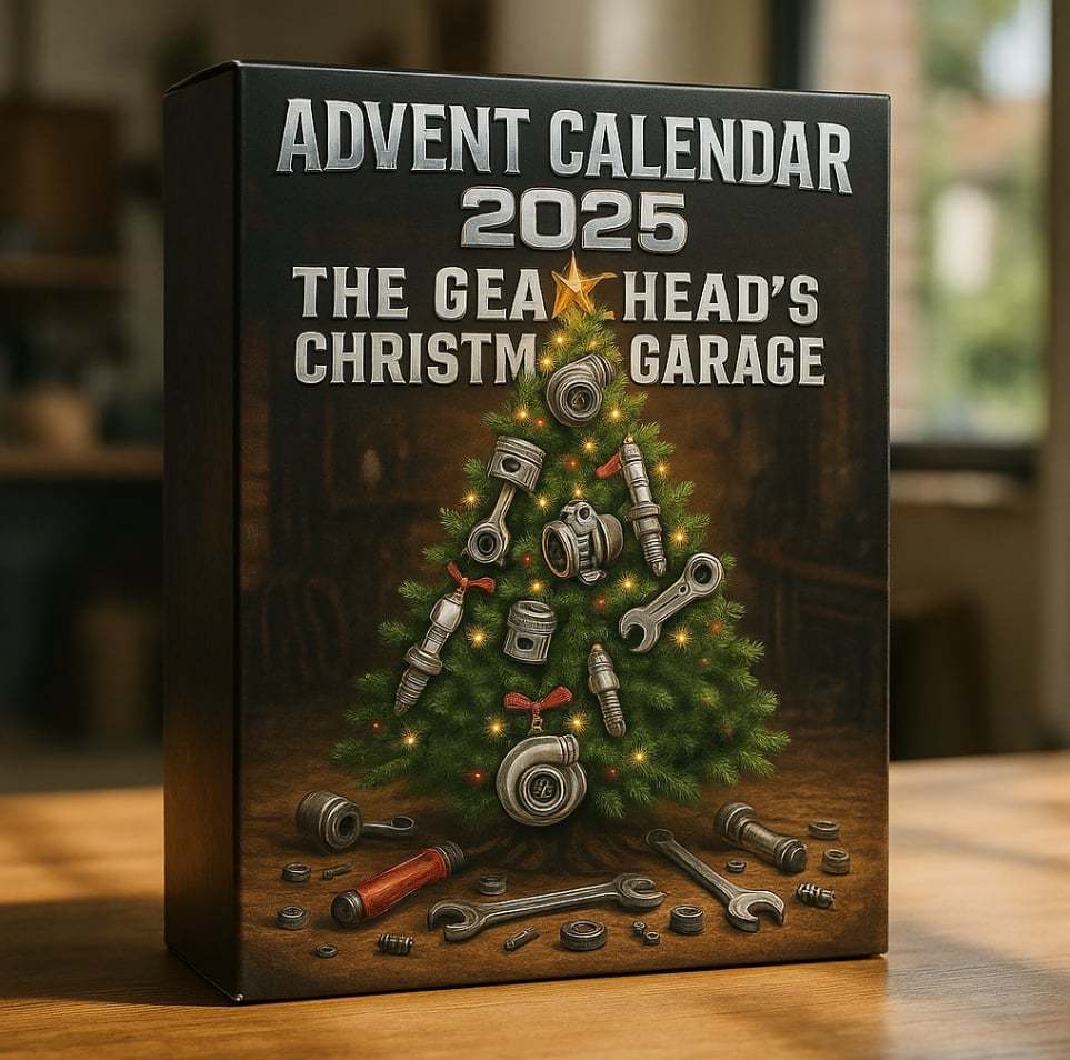 LAST DAY 49% OFF--Advent Calendar 2025: The Gearhead’s Christmas Garage