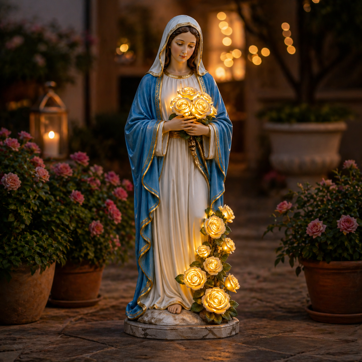 💗Virgin Mary Garden Decor Flat Stand