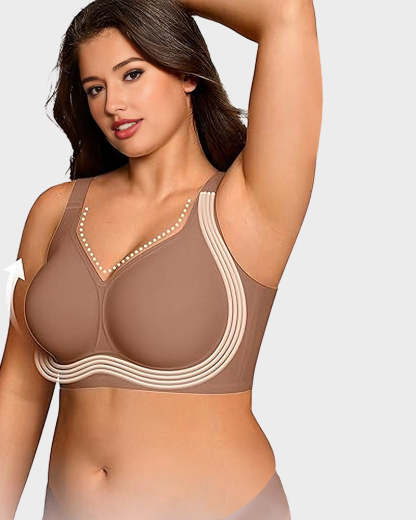 Comfortable Wireless Full Coverage Jelly Smoothing Bra