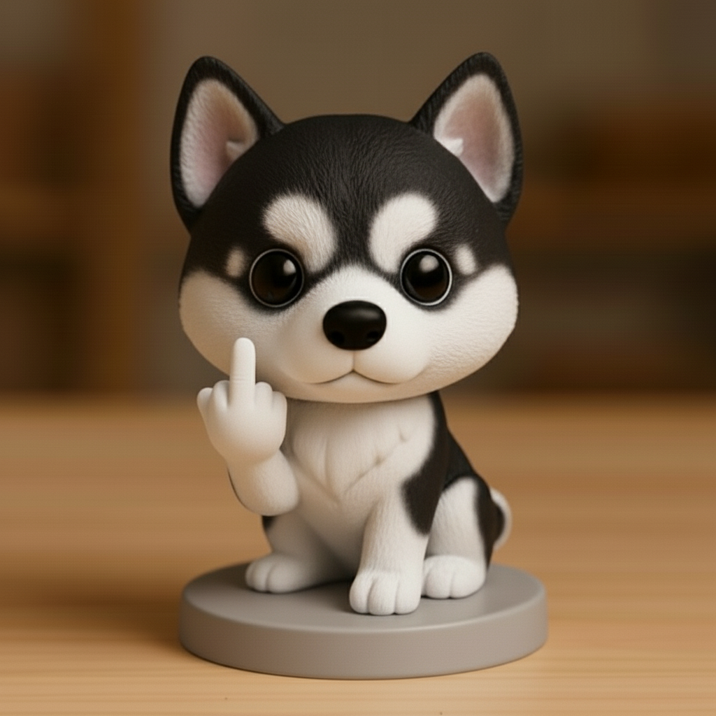 🌲Christmas Gift--Funny Middle Finger Dog Ornament – The Perfect Gag G