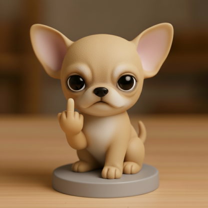 🌲Christmas Gift--Funny Middle Finger Dog Ornament – The Perfect Gag Gift 🎁🐕