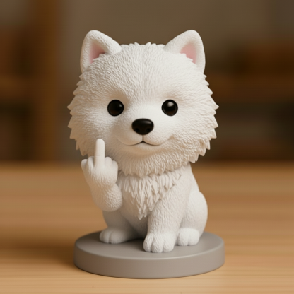 🌲Christmas Gift--Funny Middle Finger Dog Ornament – The Perfect Gag Gift 🎁🐕