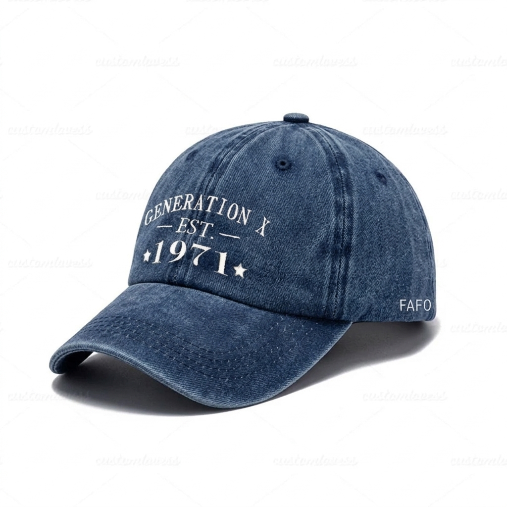 Custom Generation X Vintage Hat