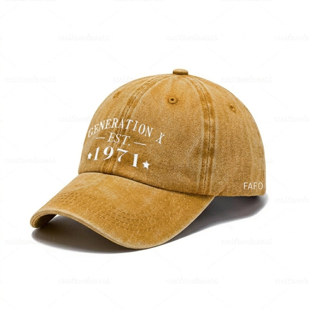 Custom Generation X Vintage Hat