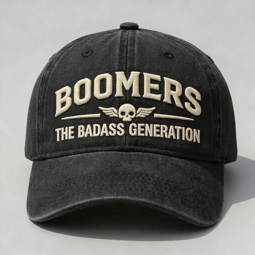 Boomers The Badass Generation Baseball Cap