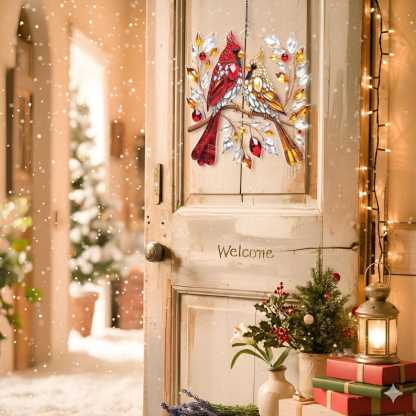 🌲Christmas Gift--❤️ Cardinal Couple Memorial Gift