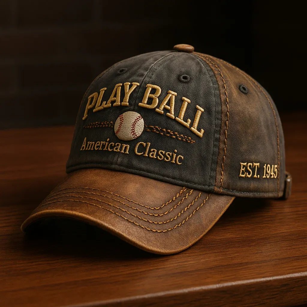 ⚾🧢Play Ball – American Classic Cotton Baseball Cap