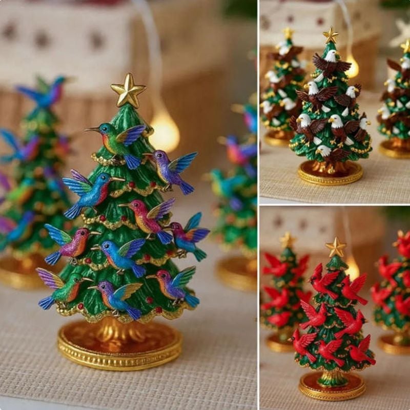 Hummingbird Christmas Tree Ornament