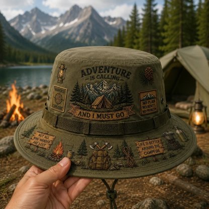 🌲Adventure Is Calling Tribute Boonie Hat