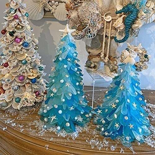 49% OFF🔥Sea Glass Christmas Tree Creative Christmas Decoration