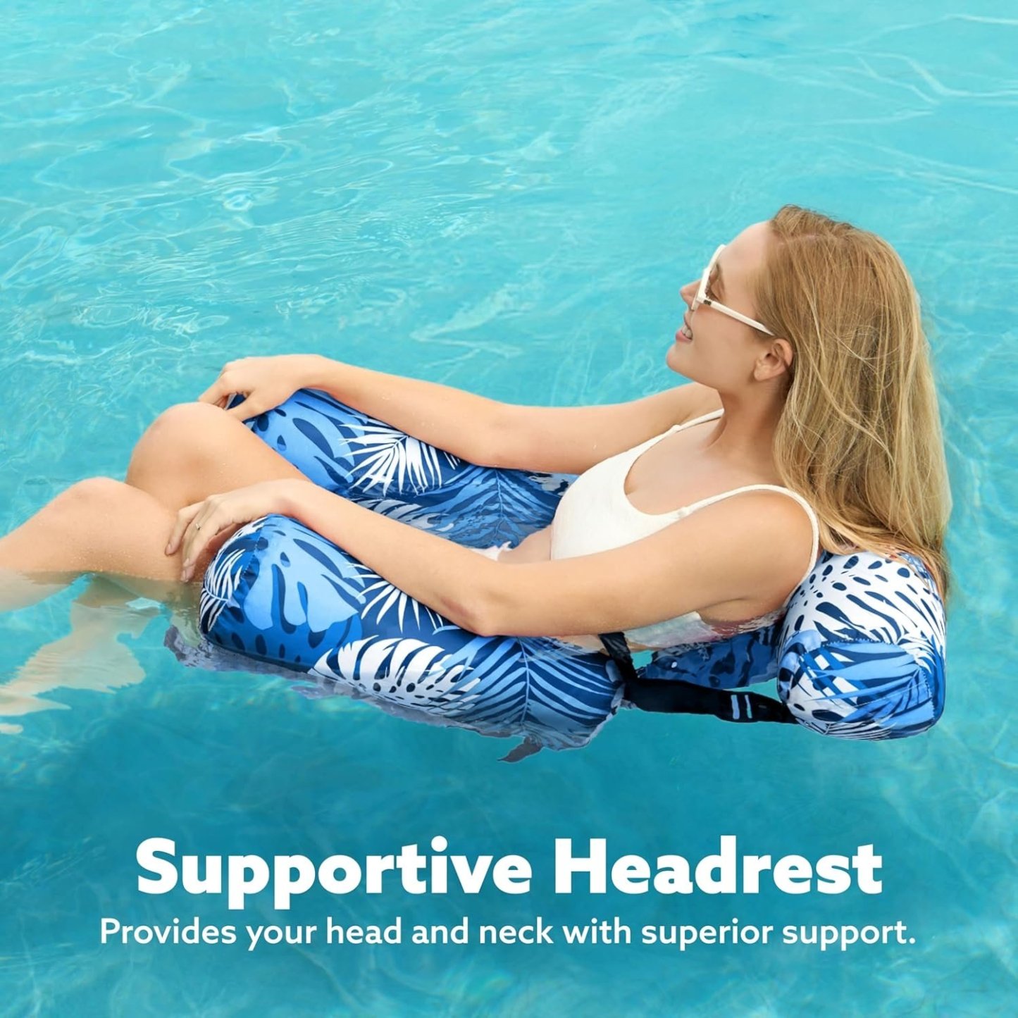 🔥Summer Hot Sale 🏆️ Inflatable Pool Floats  For Adult, Floating Lounge Chairs