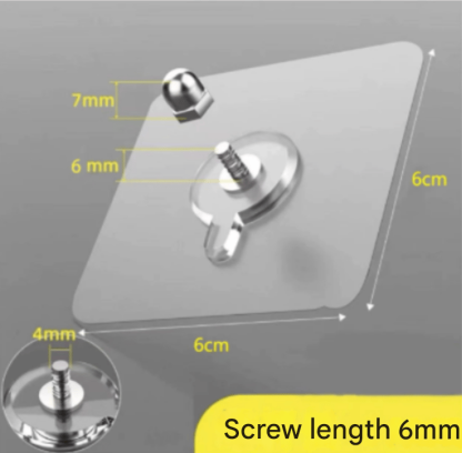 Last Day 50% OFF⚡Drill Free Adhesive Hooks