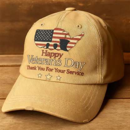 ✨Crafted by Hand Embroidery-💖Heroes Never Forget Hat(✝️Keep Their Memory Alive)