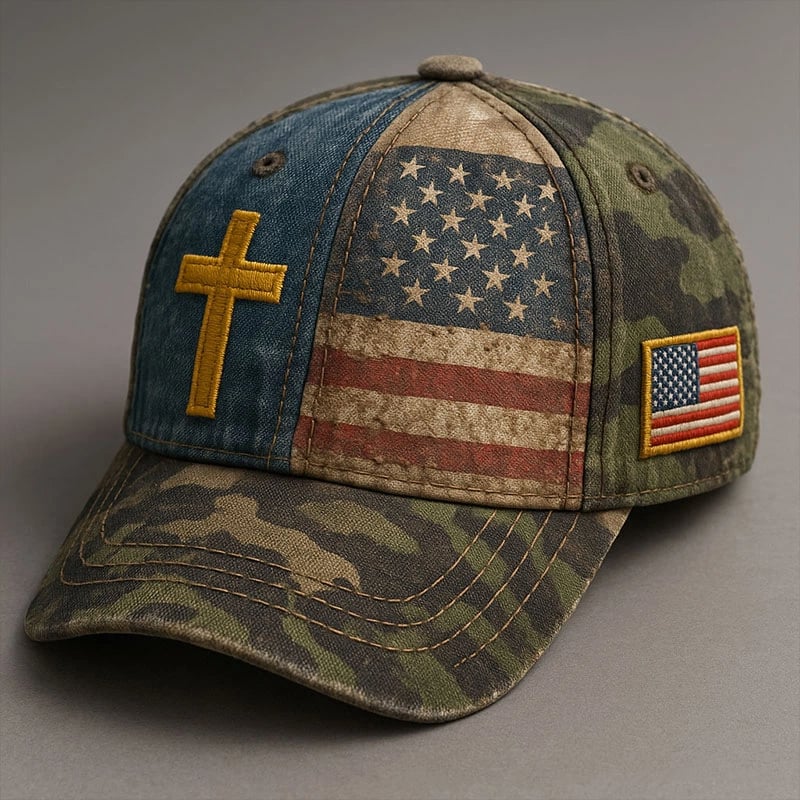 🔥LAST DAY 49% OFF – Adjustable Jesus Cross Hat