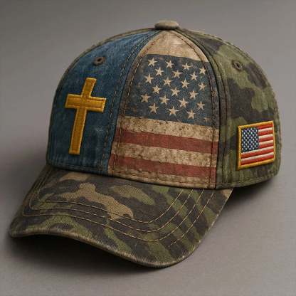 🔥LAST DAY 49% OFF – Adjustable Jesus Cross Hat