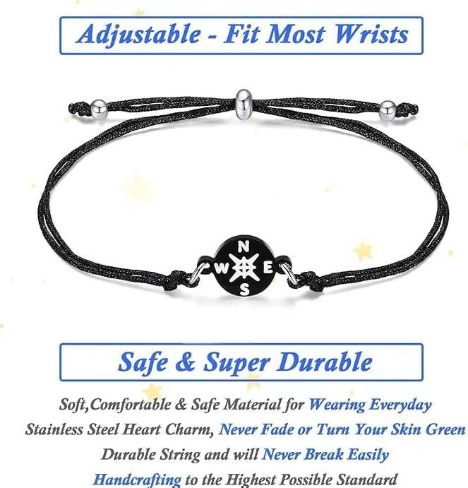 Graduation Compass Bracelet for Class of 2026