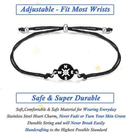 Graduation Compass Bracelet for Class of 2026