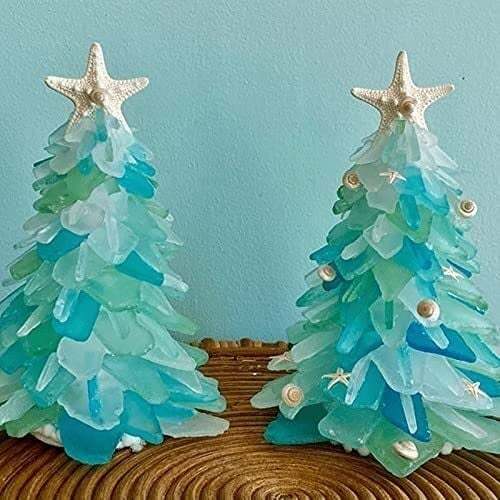 49% OFF🔥Sea Glass Christmas Tree Creative Christmas Decoration