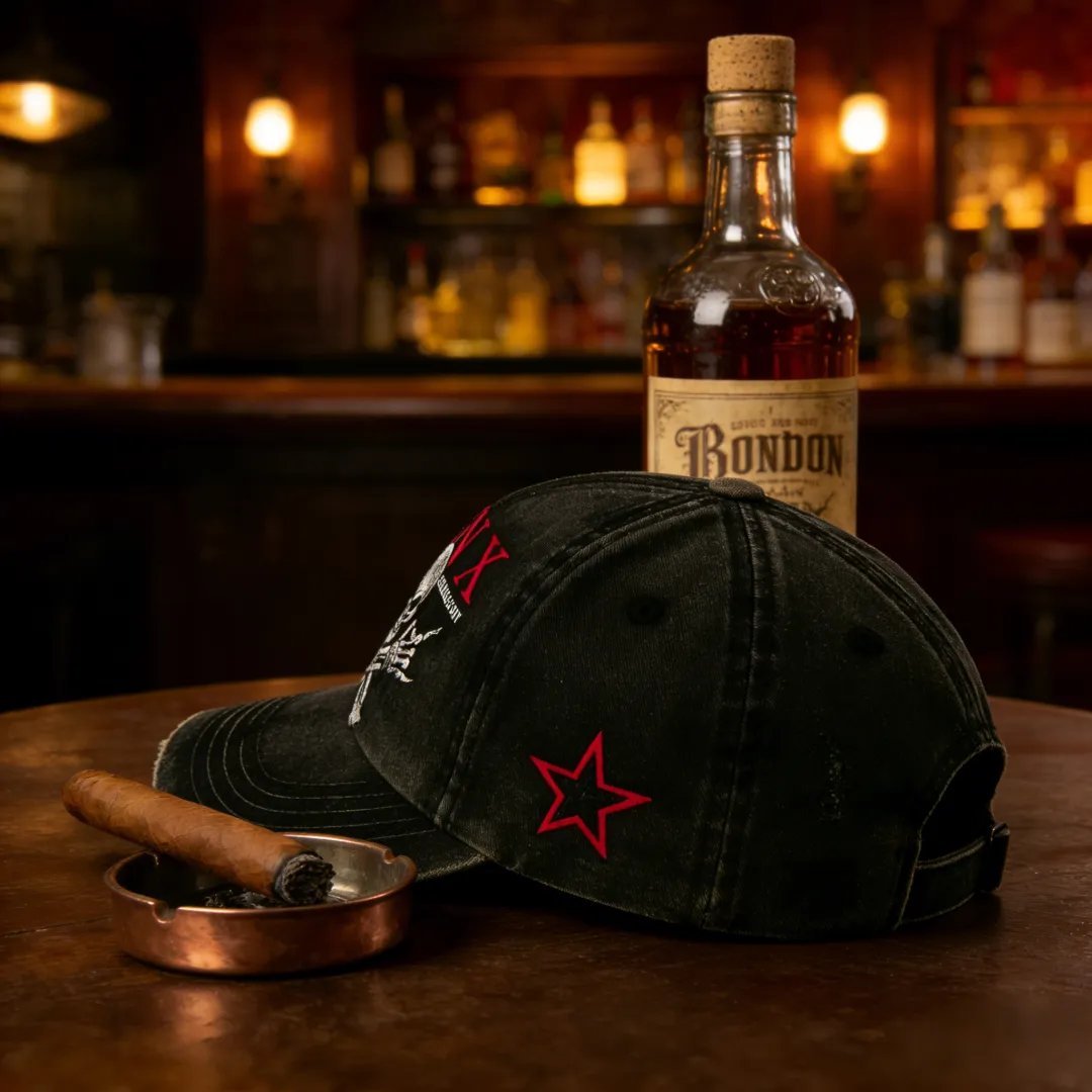 🔥LAST DAY 49% OFF - 💀GEN X Badass Skull Cap 🏴‍☠️Crafted by Hand Embroidery