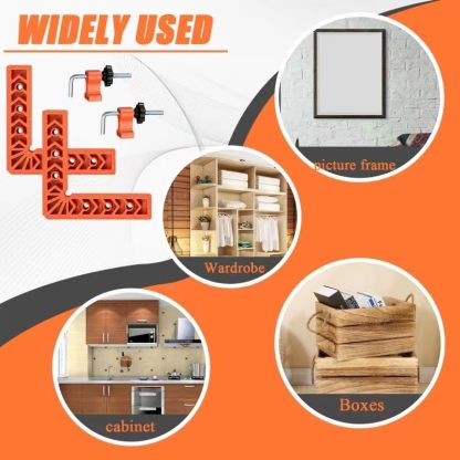 90 Degree Corner Clamp & Positioning Square Set