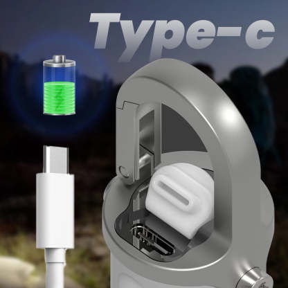 1200LM Super Bright Mini Keychain Flashlight Waterproof