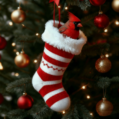 🔥Black Friday 50% OFF-Cute Animal Christmas Stocking Decorations