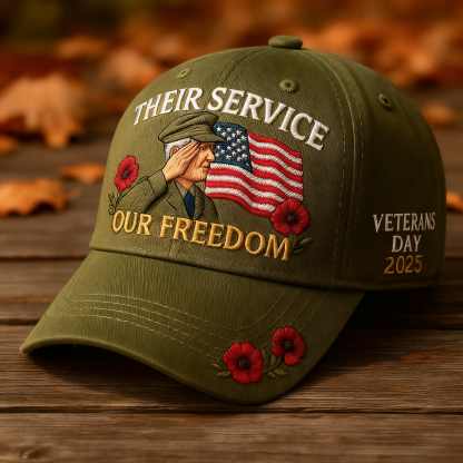 🌹 Heroes Never Forgotten Remembrance Cap ✝️