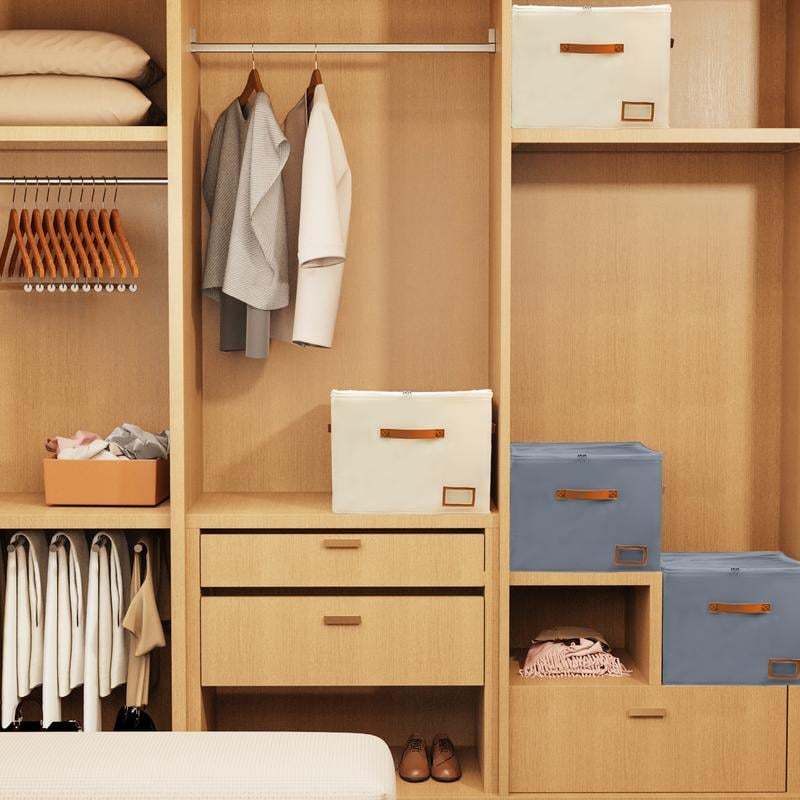 👟Shoe Organizer for Closet, Fabric Shoe Storage Boxes with Clear Cover, Storage, Foldable Space-saving Storage Container Bins🔥