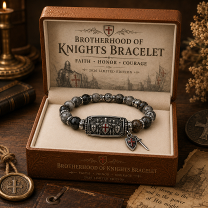Brotherhood Of Knights Bracelet – A Symbol of Faith, Honor & Courage